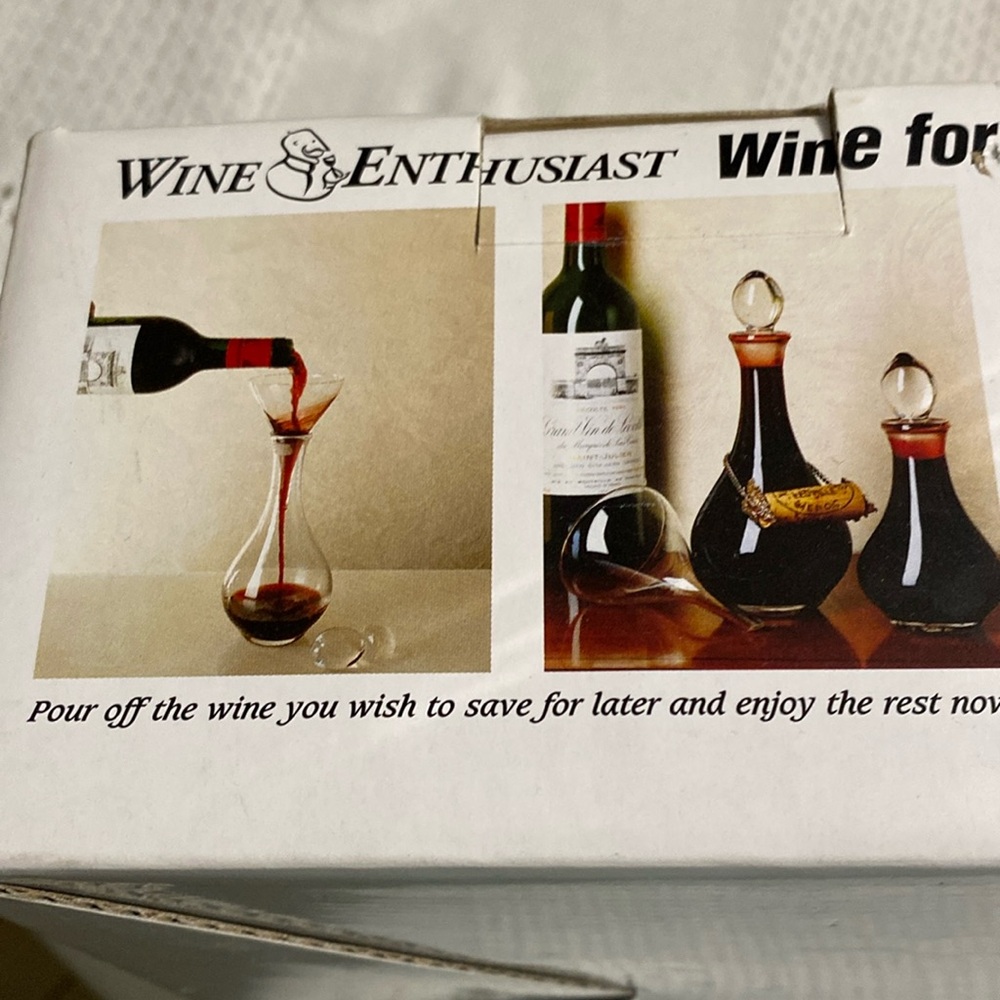 Wine Enthusiast “Wine for Later”  OSO
